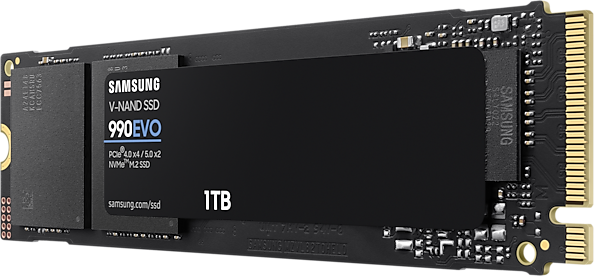 SSD накопитель Samsung 990 EVO 1TB (MZ-V9E1T0BW)