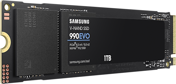 SSD накопичувач Samsung 990 EVO 1 TB (MZ-V9E1T0BW) 