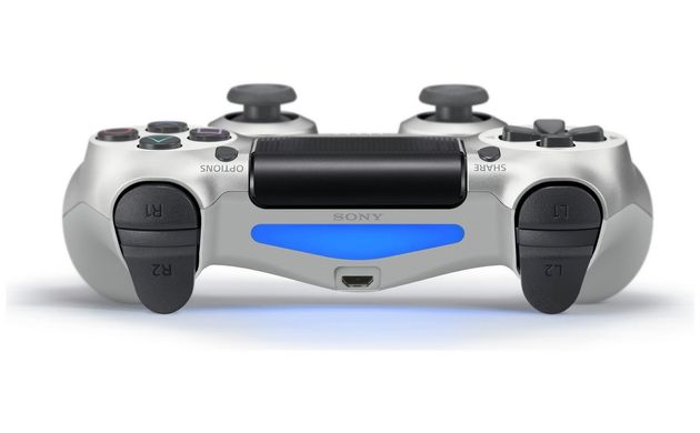 Геймпад бездротовий PlayStation Dualshock v2 Cont Silver