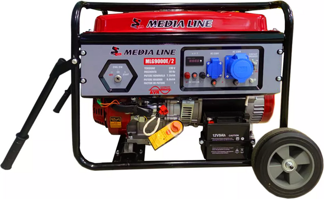 Бензиновый генератор AGT Media Line MLG9000E/2 AVR