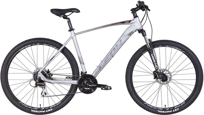 Велосипед AL 29" Leon TN-80 SE AM Hydraulic lock out HDD 2022 (серый (м)) (OPS-LN-29-120)