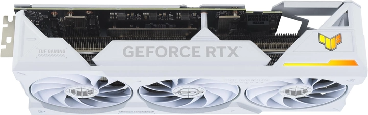Видеокарта Asus TUF Gaming GeForce RTX 4070 Ti 16384MB (TUF-RTX4070TIS-O16G-WHITE-GAMING)