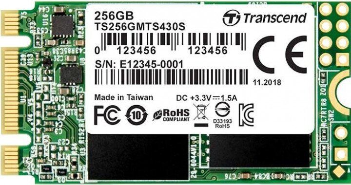 SSD-накопичувач Transcend 430S 256 GB (TS256GMTS430S)