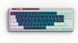 Клавіатура FL Esports CMK68 SAM Metal Heart Kailh MX Cool Mint WL Three-Mode (CMK68SAM-5813)