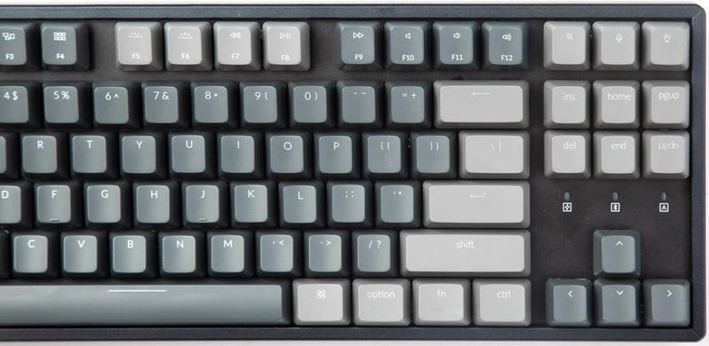 Клавіатура KEYCHRON K8 Aluminum Frame 87 keys Gateron Brown RGB BLACK (K8J3_KEYCHRON)