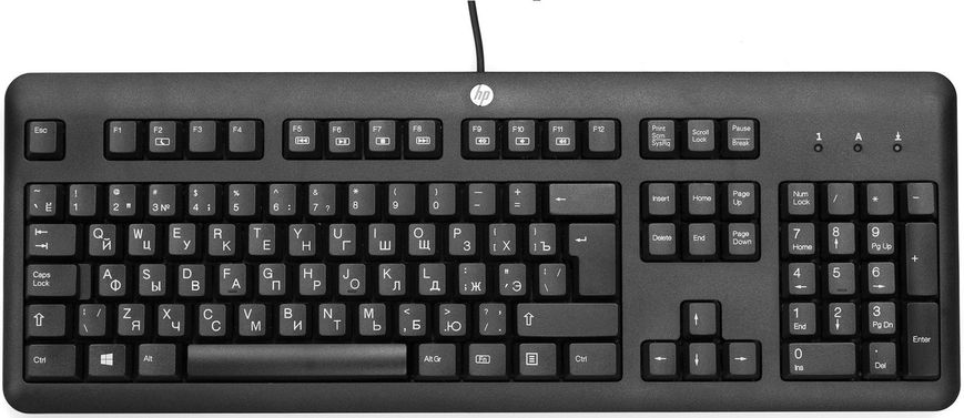 Клавіатура HP USB Keyboard (QY776AA) Black