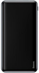 Универсальная мобильная батарея Baseus Simbo power bank 10000mAh (T + IP input / T + U output 5V 3A 50cm Type-c) Black (PPALL-QB01)