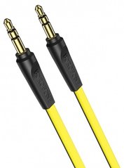 Аудіокабель Borofone BL6 AUX audio cable 1m Yellow (BL6-1Y)