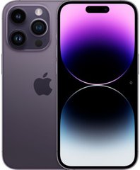 Смартфон Apple iPhone 14 Pro 256GB Deep Purple (MQ1F3) (UA)