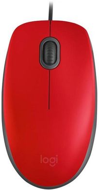 Миша Logitech M110 Silent (910-005489) Red USB