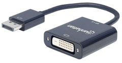 Адаптер-перехідник Intracom Manhattan DisplayPort M -  DVI F DVI-D (25) (152228)