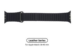 Ремінець ArmorStandart Leather Loop для Apple Watch 38mm/40mm Midnight Blue (ARM57839)
