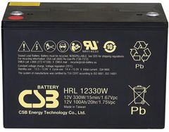 Аккумуляторная батарея CSB HRL12330W 12V 100Ah (YT28231)