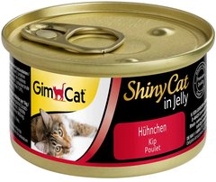 Вологий корм для котів GimCat Shiny Cat 70 г (курка)