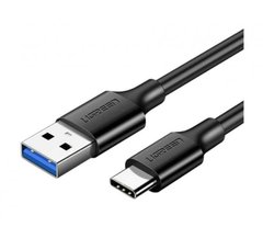 Кабель UGREEN US184 USB 3.0 to USB Type-C Male Cable Nickel Plating 3A 1.5m Black (20883)