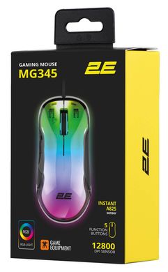 Мышь 2E GAMING MG345 RGB USB Transparent (2E-MG345TR)