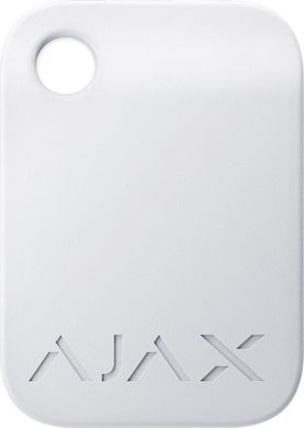 Безконтактный брелок Ajax Tag White 10 шт. (000022794)