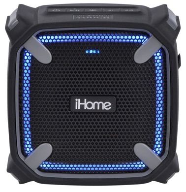 Портативна акустика iHome iBT371 Wireless, Waterproof, Shockproof, Accent Lighting, Mic