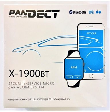 Автосигналізація Pandect X-1900 BT UA (3G) з сиреною