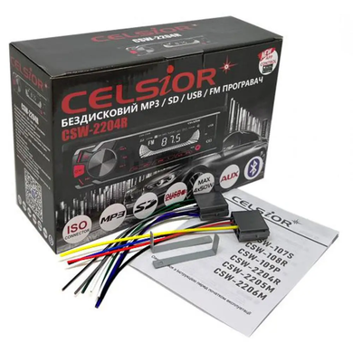 Автомагнітола Celsior CSW-2204R
