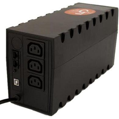 Джерело безперебійного живлення Powercom RPT-800AP, 3 x IEC, USB (00210196) (RPT-800AP)