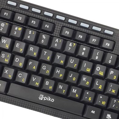 Клавіатура Piko KB-108X Black