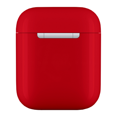 Навушники Apple AirPods 2 Red with Wireless Charging Case