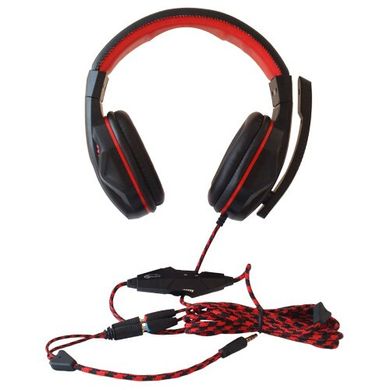 Навушники Gemix W-360 Gaming Black/Red