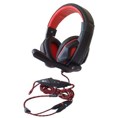 Навушники Gemix W-360 Gaming Black/Red