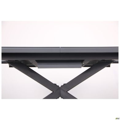 Розкладний стіл AMF Baltimore чорний/скло граніт (545802)
