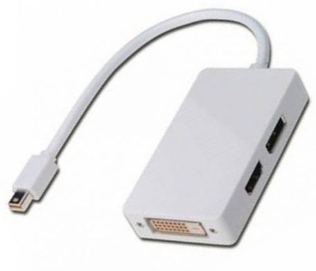 Перехідник Assmann MiniDisplayPort to DisplayPort/HDMI/DVI (AK-340509-002-W)