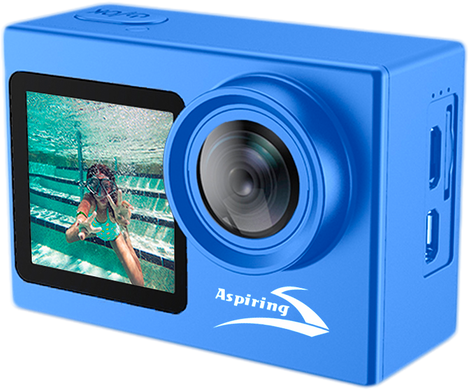 Екшн-камера Aspiring Repeat 3 ULTRA HD 4K DUAL SCREEN (REF210101)