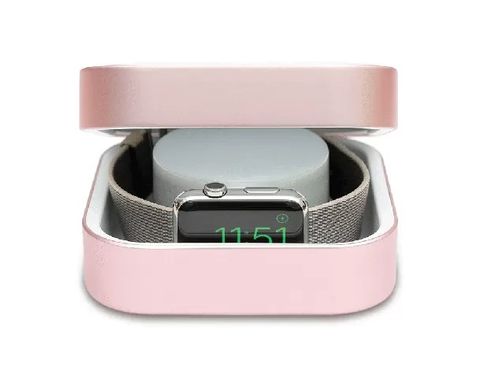 Универсальная мобильная батарея Amber Apple Watch Charging Case & Power Bank Rose Gold 3 800 mAh