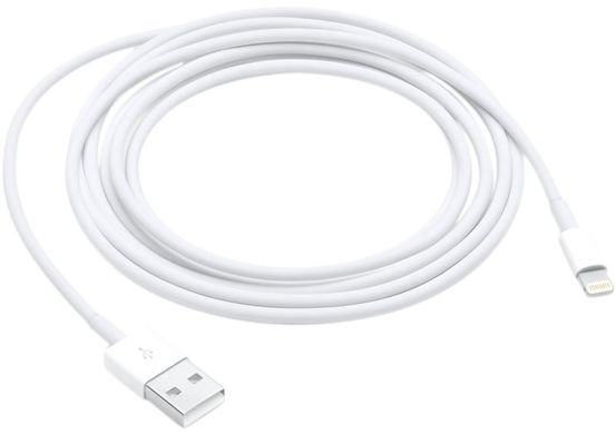 Кабель USB Lightning 2m (1A)(MD819ZM/A)(коробка) White