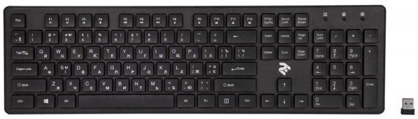 Клавіатура 2E KS 101 Slim WL Black