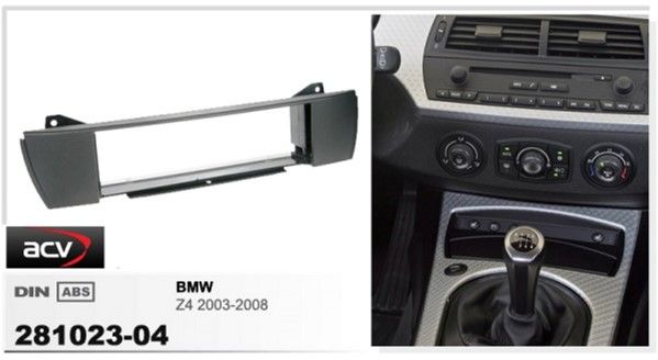 Перехідна рамка ACV 281023-04 BMW Z4 Roadster (E85), coupe (E86)