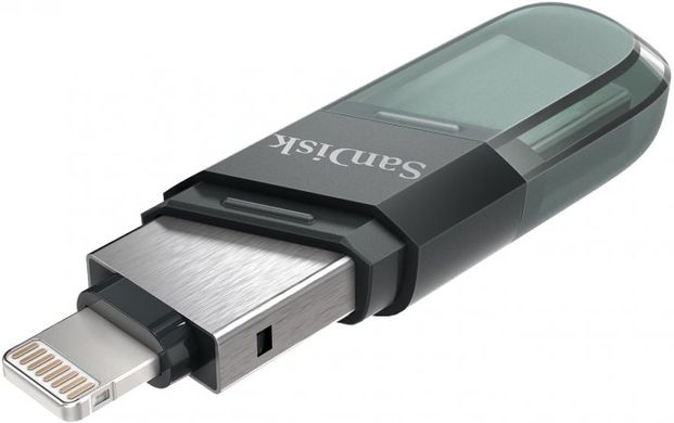 Флешка SanDisk USB 3.1 iXpand Flip 128Gb Lightning Apple (SDIX90N-128G-GN6NE)