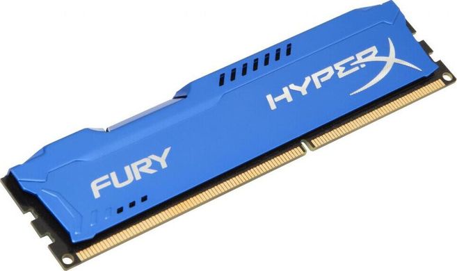 Оперативна пам'ять HyperX DDR3-1600 4096MB PC3-12800 FURY Blue (HX316C10F/4)