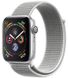 Смарт-годинник Apple Watch Series 4 44mm Silver Aluminium Case with Seashell Sport Loop (MU6C2)
