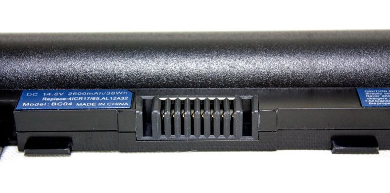 Акумулятор PowerPlant для ноутбуків ACER Aspire V5 (AL12A32) 14.8V 2600mAh (NB00000268)