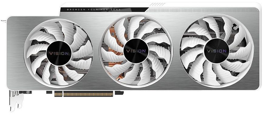 Видеокарта Gigabyte PCI-Ex GeForce RTX 3080 Ti Vision OC 12G 12GB GDDR6X (384bit) (1710/19000) (2 х HDMI, 3 x DisplayPort) (GV-N308TVISION OC-12GD)