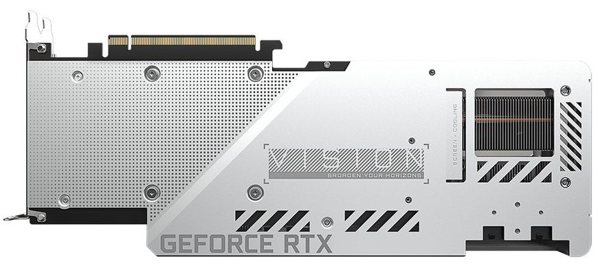 Видеокарта Gigabyte PCI-Ex GeForce RTX 3080 Ti Vision OC 12G 12GB GDDR6X (384bit) (1710/19000) (2 х HDMI, 3 x DisplayPort) (GV-N308TVISION OC-12GD)