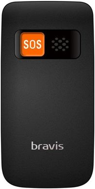 Телефон Bravis C244 Signal Dual Sim Black
