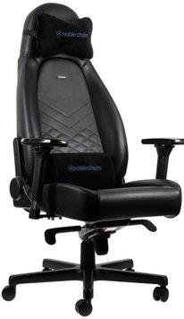 Крісло Noblechairs ICON Black/Blue GAGC-088