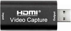 Адаптер PowerPlant HDMI (F) - USB 2.0 (M) (CA912353)