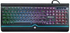 Клавіатура REAL-EL Comfort 8000 Backlit Black USB (EL123100033)