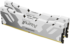 Оперативная память Kingston FURY Renegade Silver/White DDR5-6400 64GB (2x32GB) CL32-39-39 1.4V XMP (KF564C32RWK2-64)
