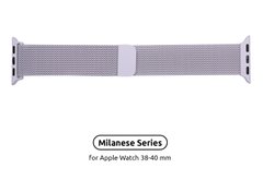 Ремешок Armorstandart Milanese Loop Band для Apple Watch All Series 38/40 mm Light Purple (ARM55250)