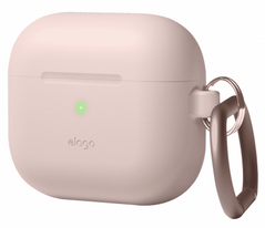 Чохол для навушників Elago Hang Silicone Case Sand Pink для Airpods 3rd Gen (EAP3HG-HANG-SPK)