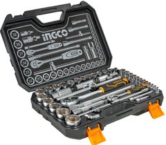 Набор инструментов Ingco Industrial 1/4" і 1/2" 44 предмета (HKTS42441)